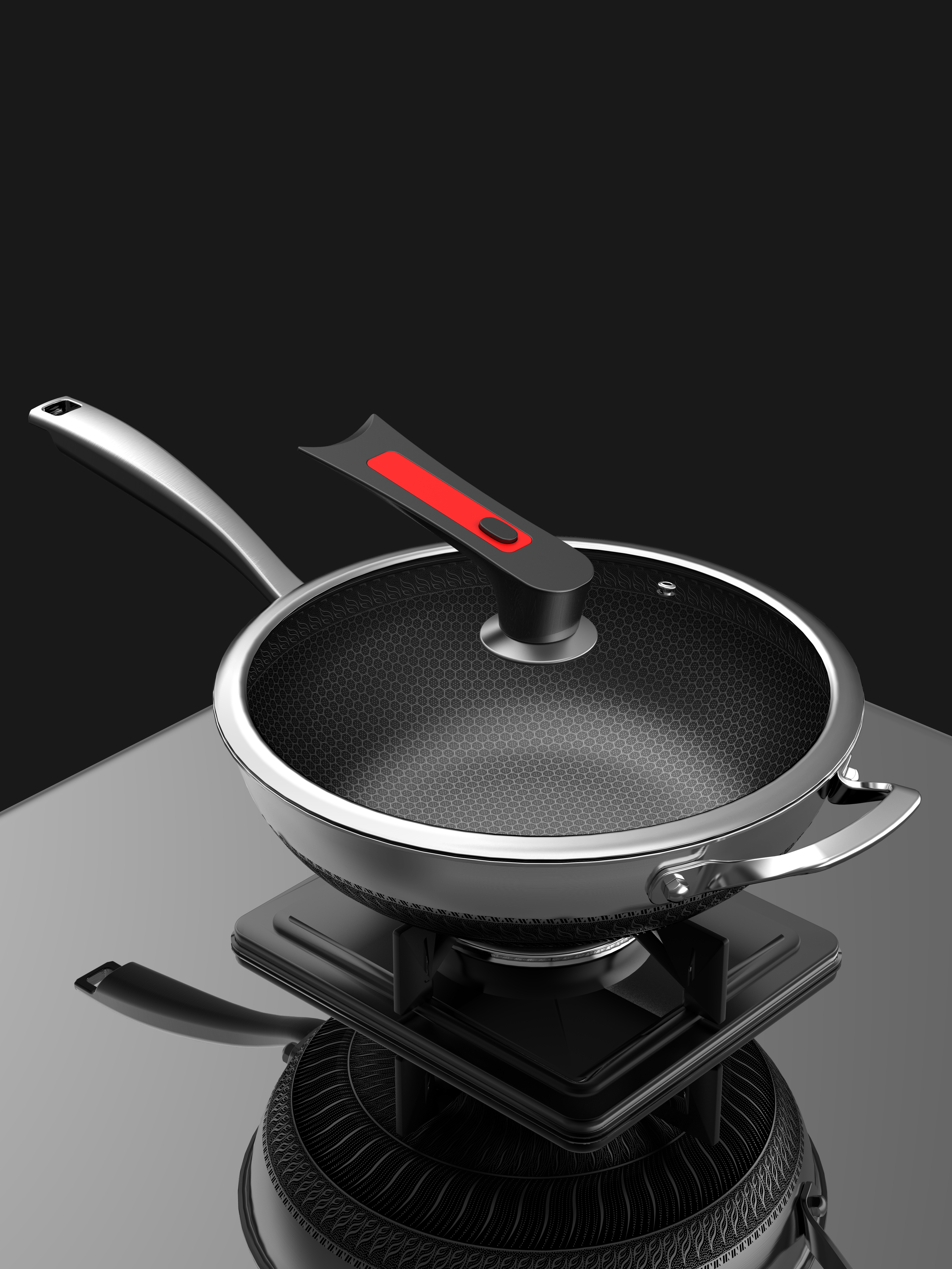 Kitchen product rendering，Rendering of kitchen utensils，Yiming design product rendering，
