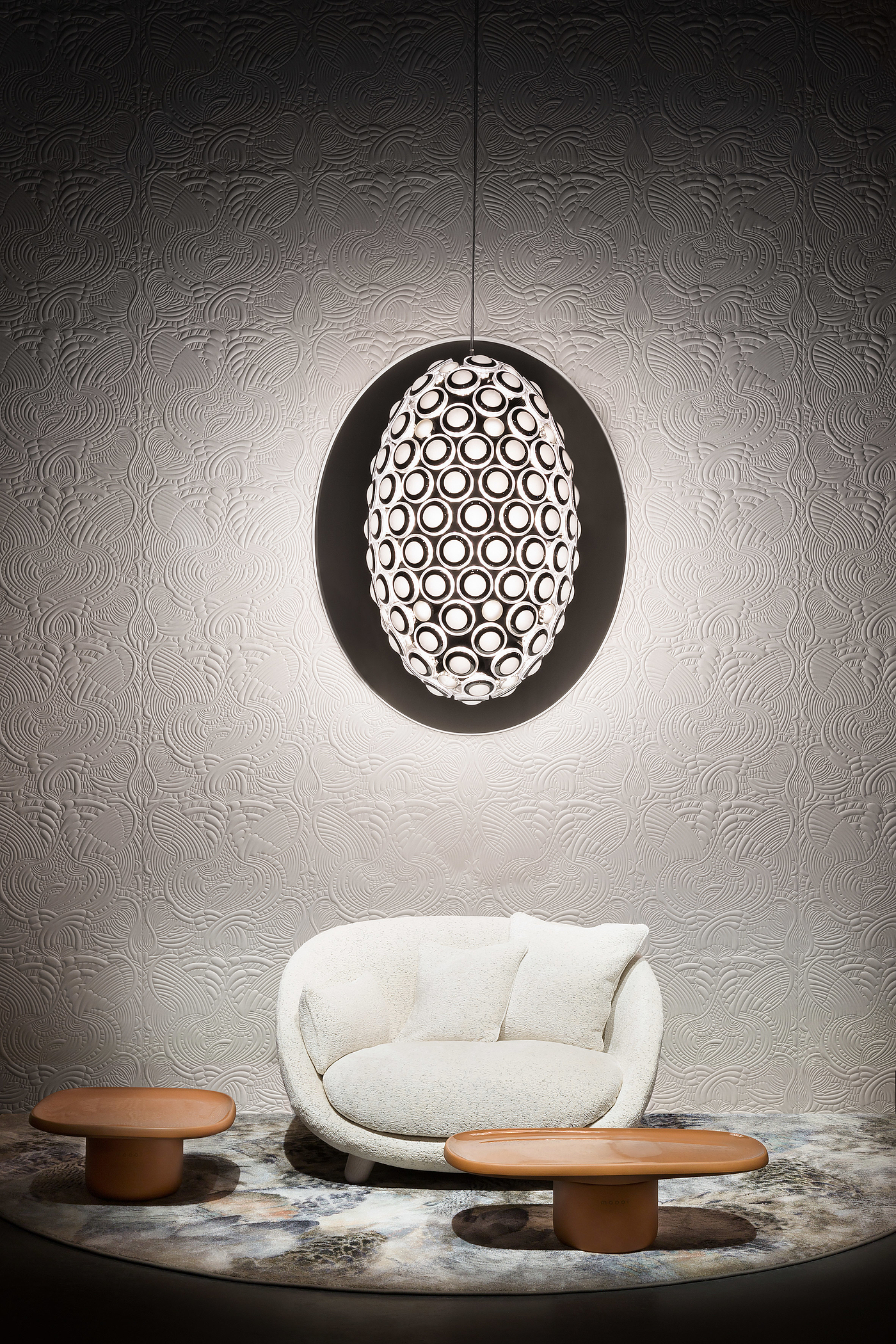 Iconic Eyes，lamp，Egg shape，