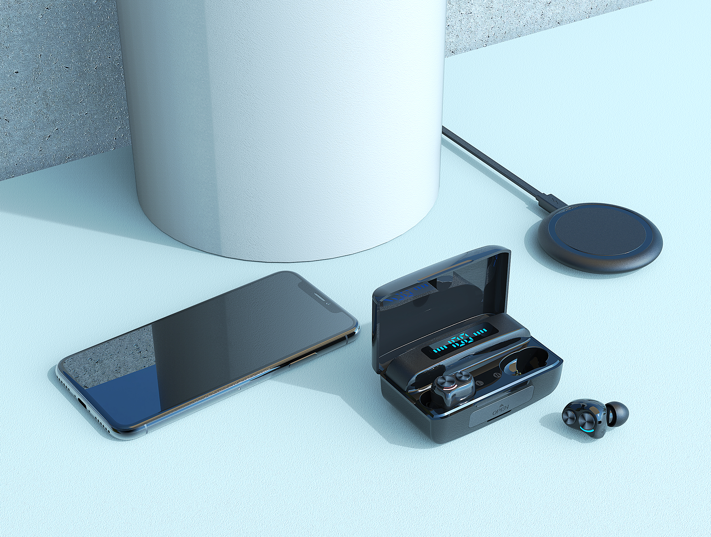 Bluetooth headset，True wireless Bluetooth headset，headset，