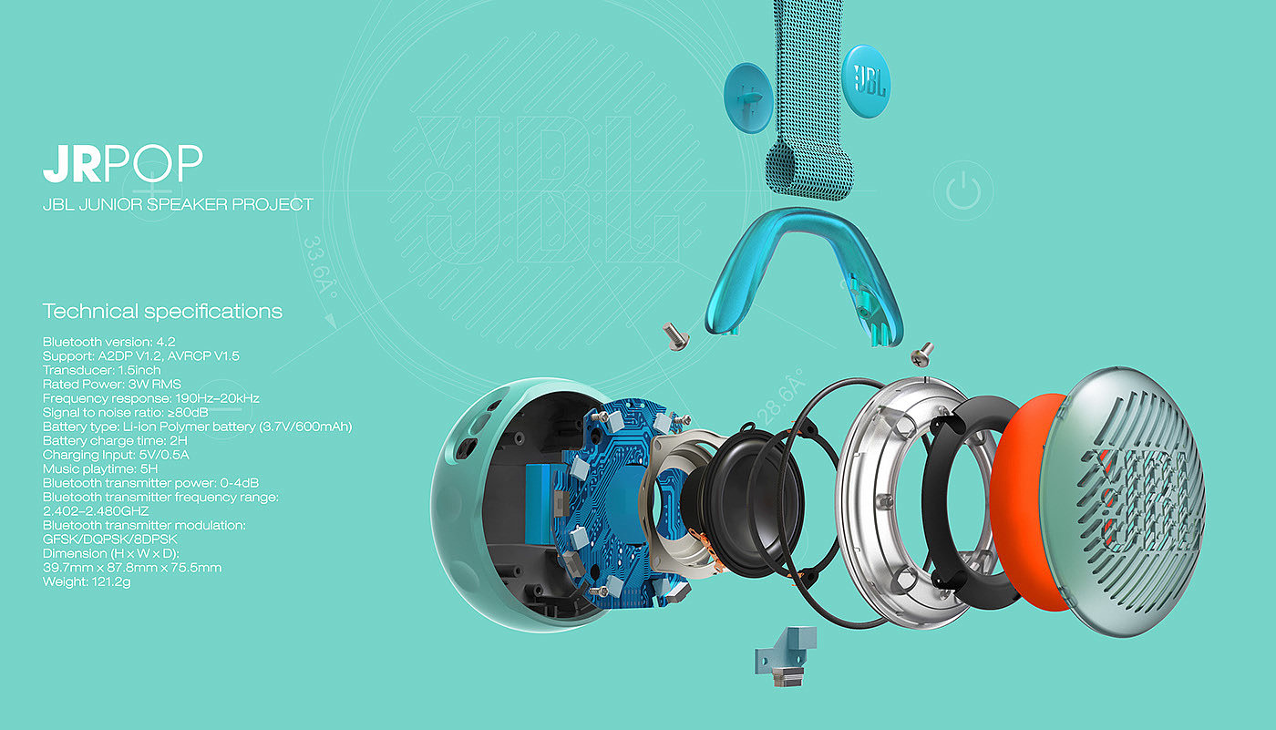 speaker，electronic product，jbl，JR POP，