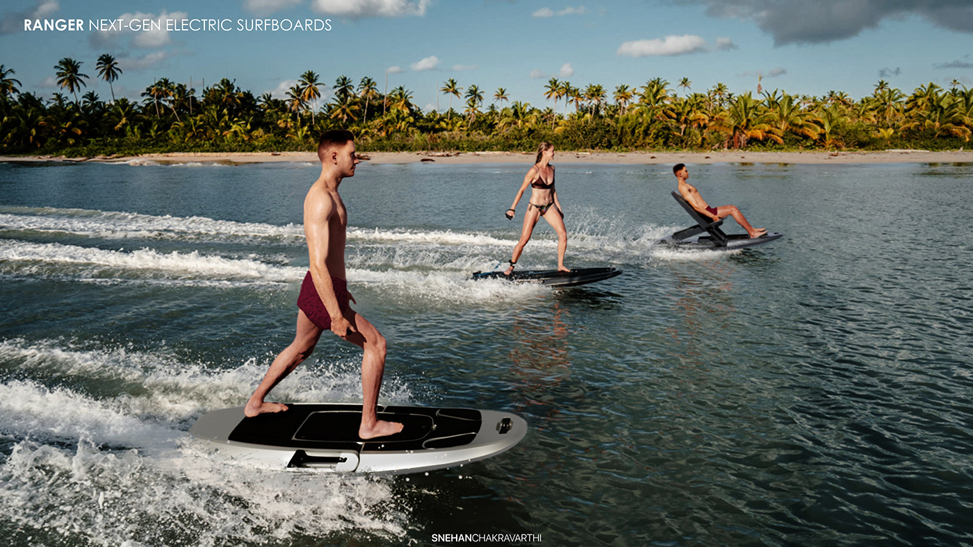 Electronic surfboard，Modular design，RANGER NextGen，Electric Surfboards，