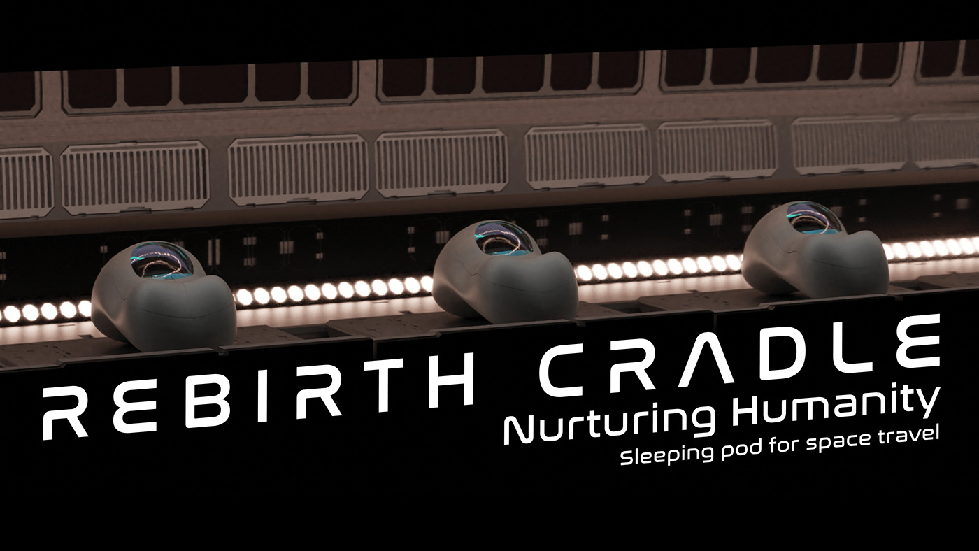 REBIRTH CRADLE，Cradle of rebirth，astronaut，Sleeping cabin，