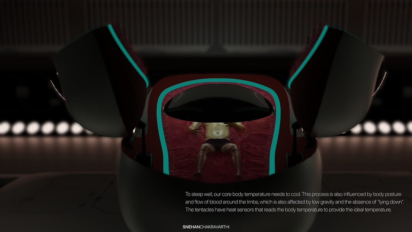 REBIRTH CRADLE，Cradle of rebirth，astronaut，Sleeping cabin，