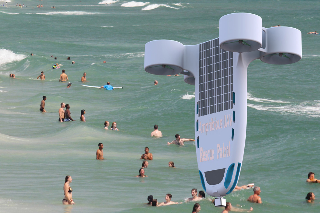 beach，rescue，UAV，originality，Design，
