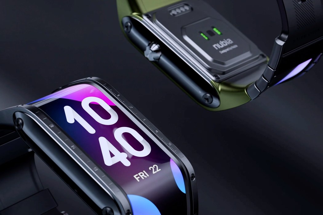 Nubia Design，fold，Intelligent Watch，OLED，aluminium alloy，waterproof，dustproof，