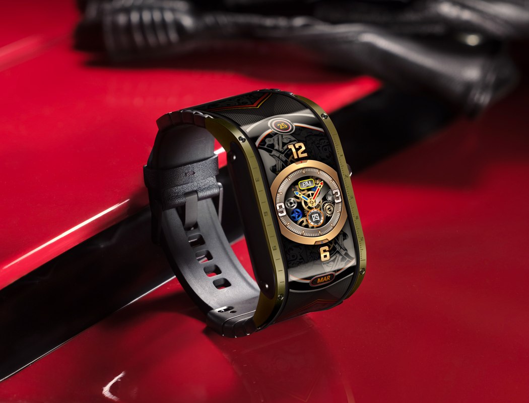 Nubia Design，fold，Intelligent Watch，OLED，aluminium alloy，waterproof，dustproof，