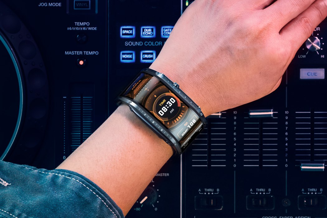 Nubia Design，fold，Intelligent Watch，OLED，aluminium alloy，waterproof，dustproof，