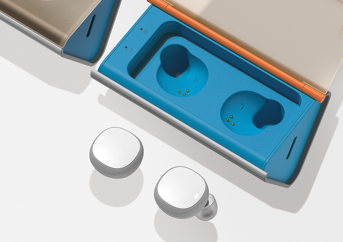 headset，Wireless headset，book，Turn a Book，