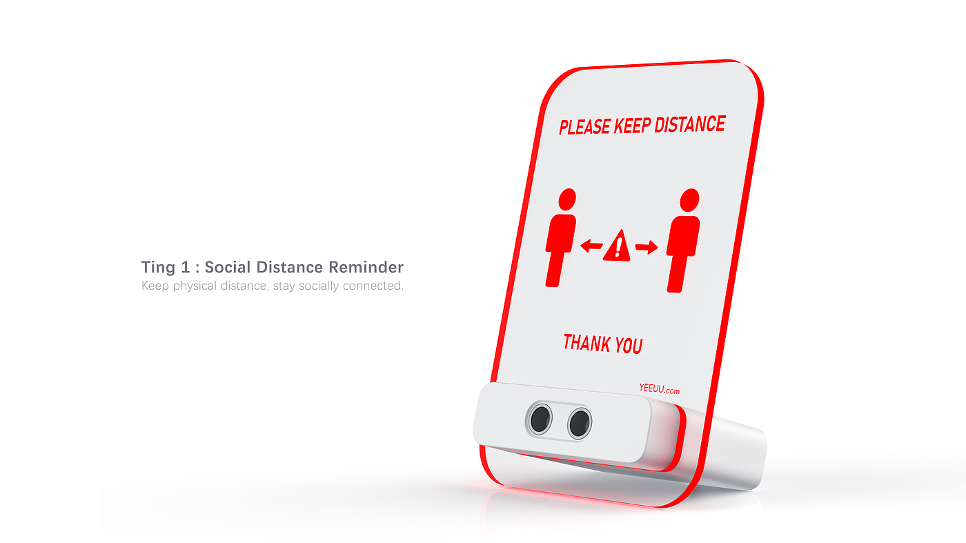Distance reminder，Simple design，Intelligent products，