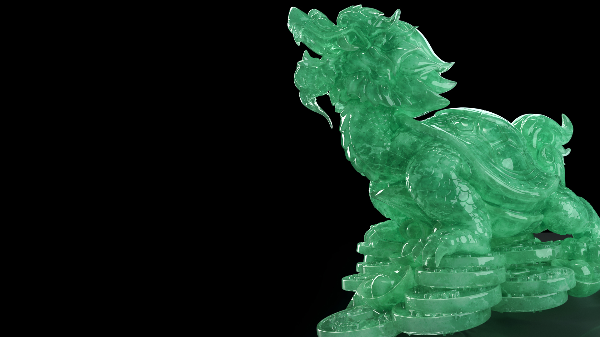 3D rendering，3D scene，