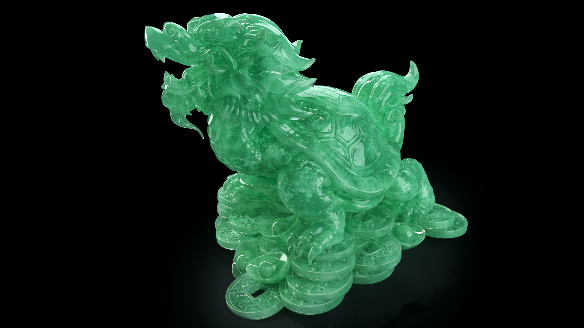 3D rendering，3D scene，