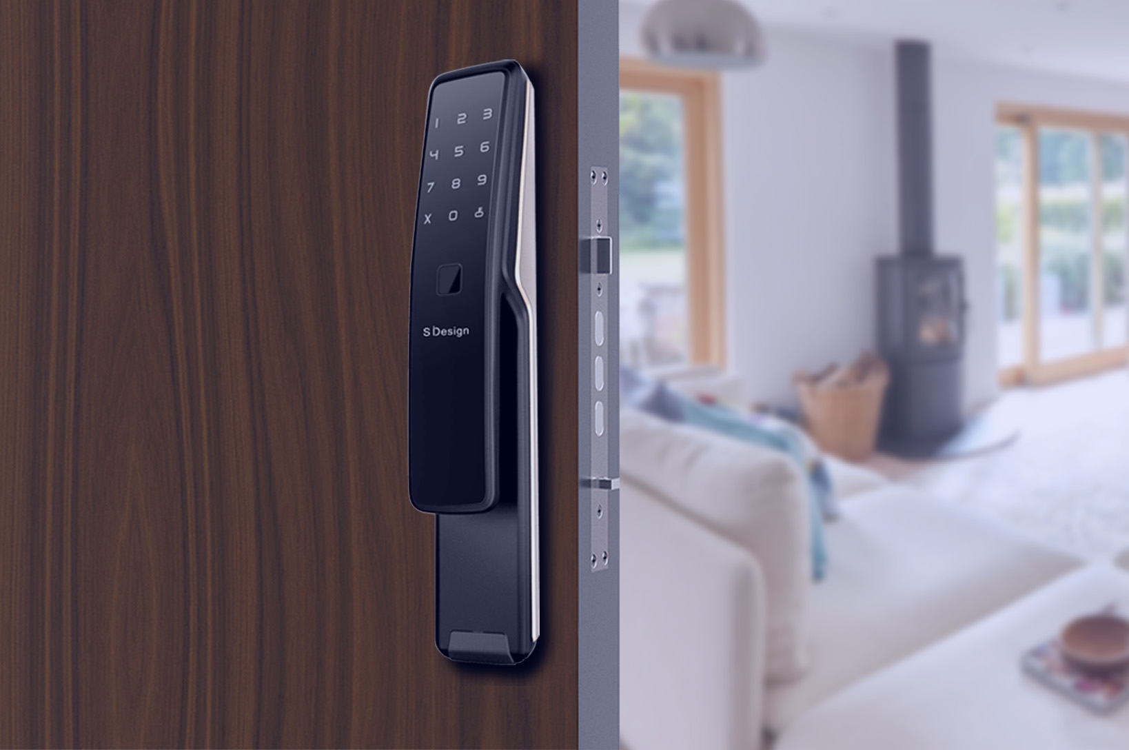Intelligent door lock design，