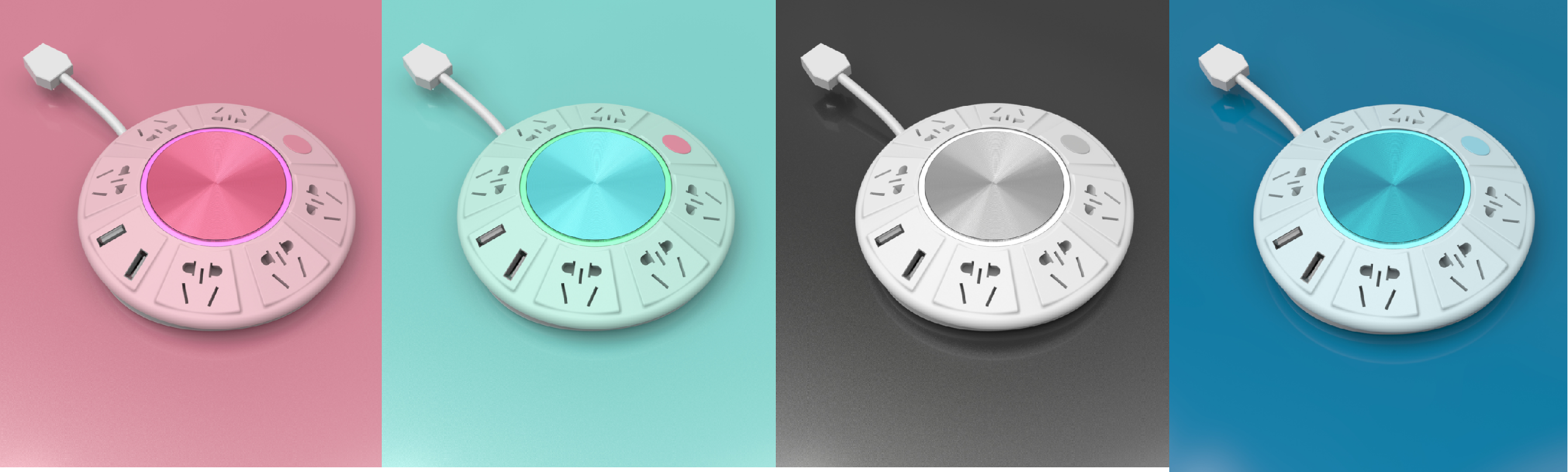 Row and insert，Socket design，Small product design，Wireless charging，