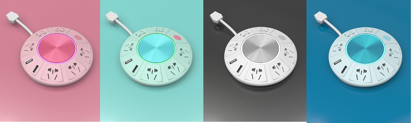 Row and insert，Socket design，Small product design，Wireless charging，