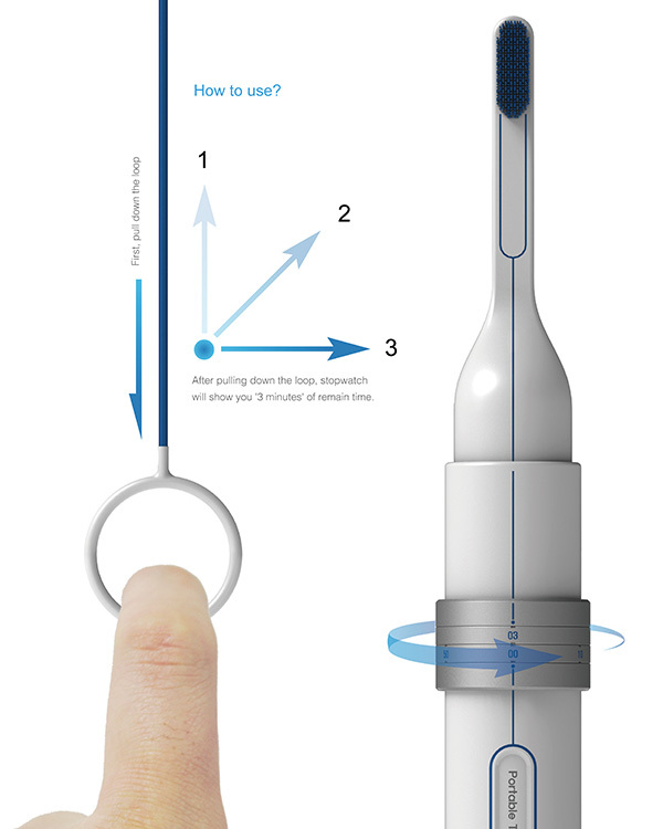 product design，industrial design，Personal care，timing，healthy，