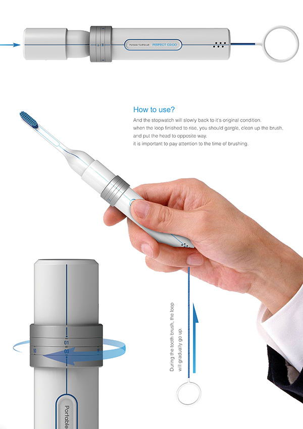 product design，industrial design，Personal care，timing，healthy，