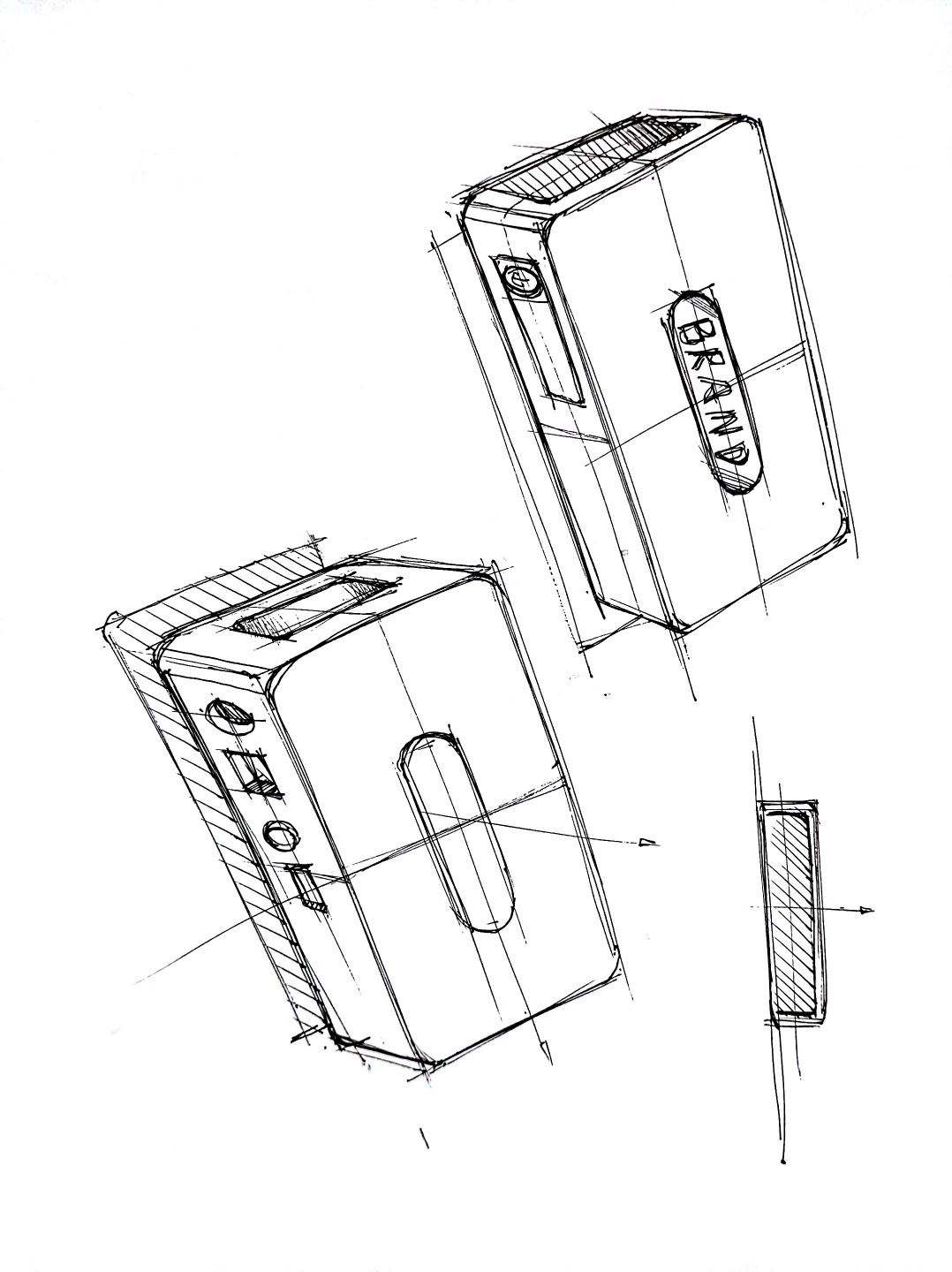 Hand drawn，product design，Hand drawn products，