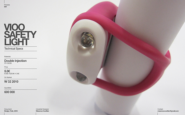 Bicycle safety lamp，Cute shape，Creative small parts，