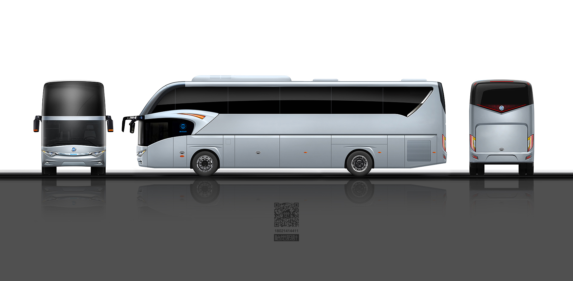 Passenger car，vehicle，Intelligent Transportation ，New energy bus，industrial design，Modeling design，Appearance design，Machine design，