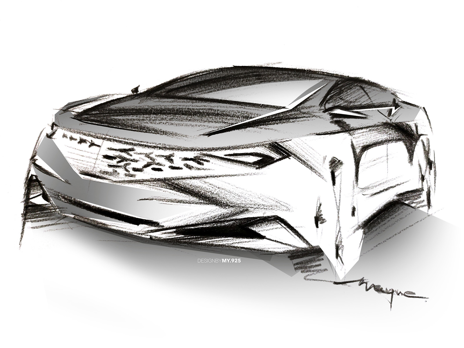 Line，Automobile design，conceptual design，