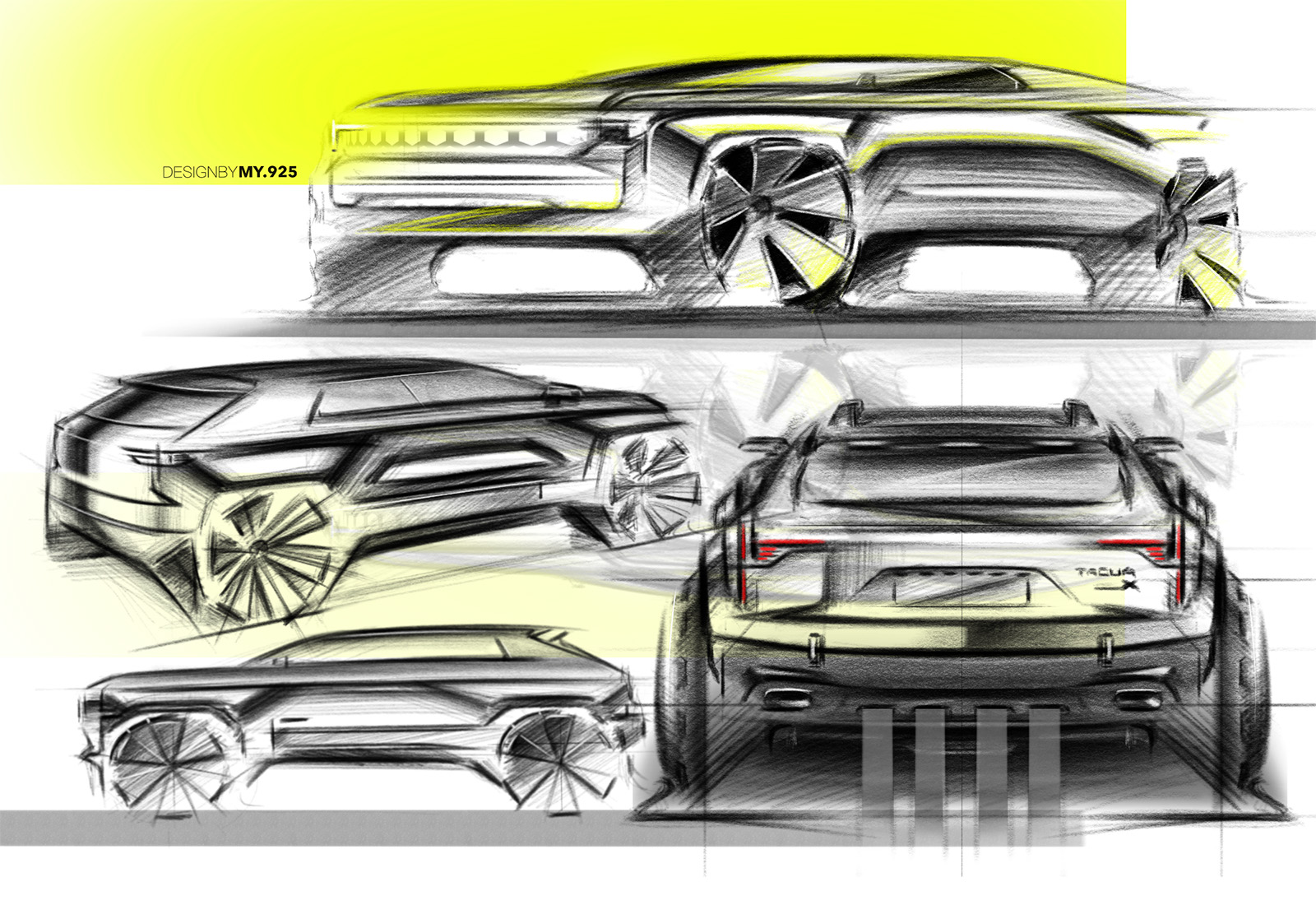 Line，Automobile design，conceptual design，