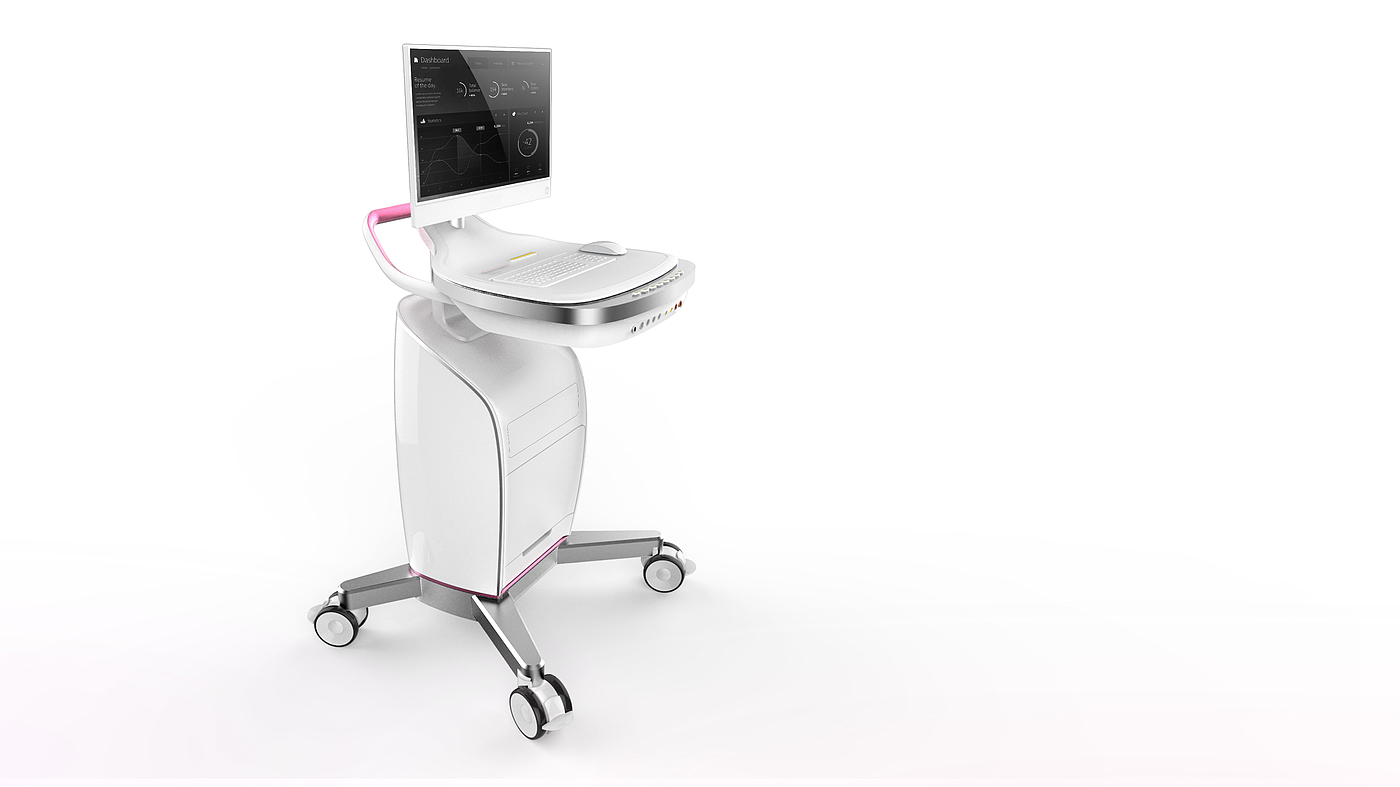 Exquisite, gorgeous, high-tech，Medical device industrial design, product design.，