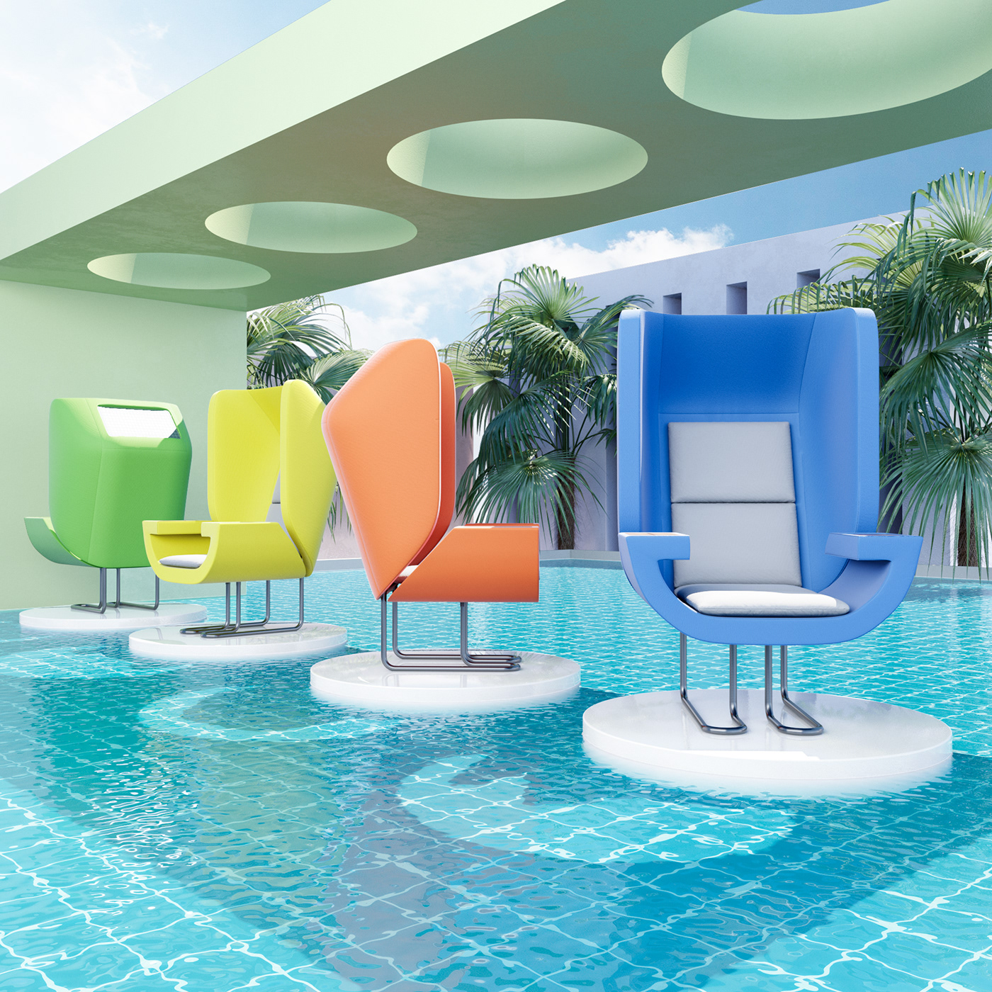 Batiskaf，work，sound insulation，Solar cell，Office chair，