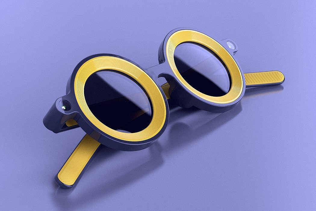 Snap，Goggles，Round frame，tainted glasses，camera，ar，fashionable，