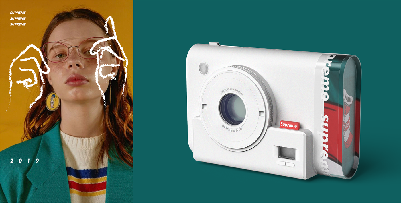 supreme，Skate，camera，