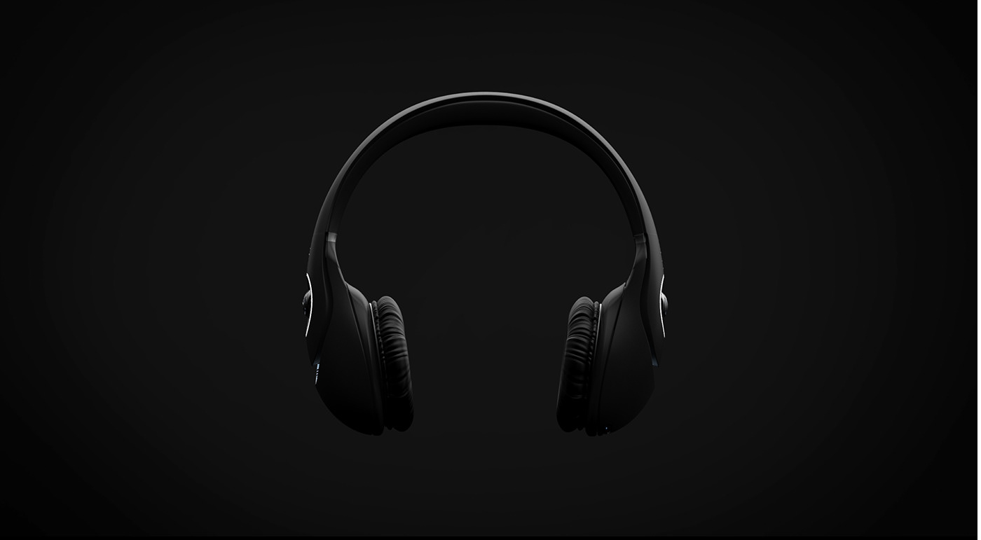 headset，deviation，Curvilinear beauty，Wireless headset，