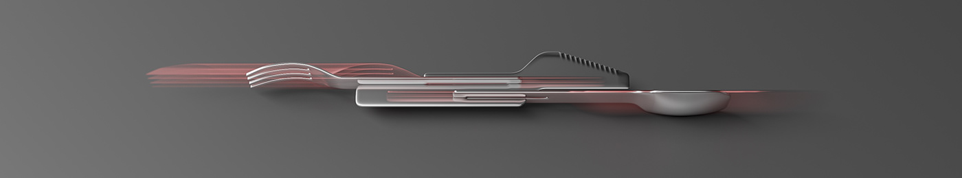 tableware，compact，hygiene，Fork knife spoon，