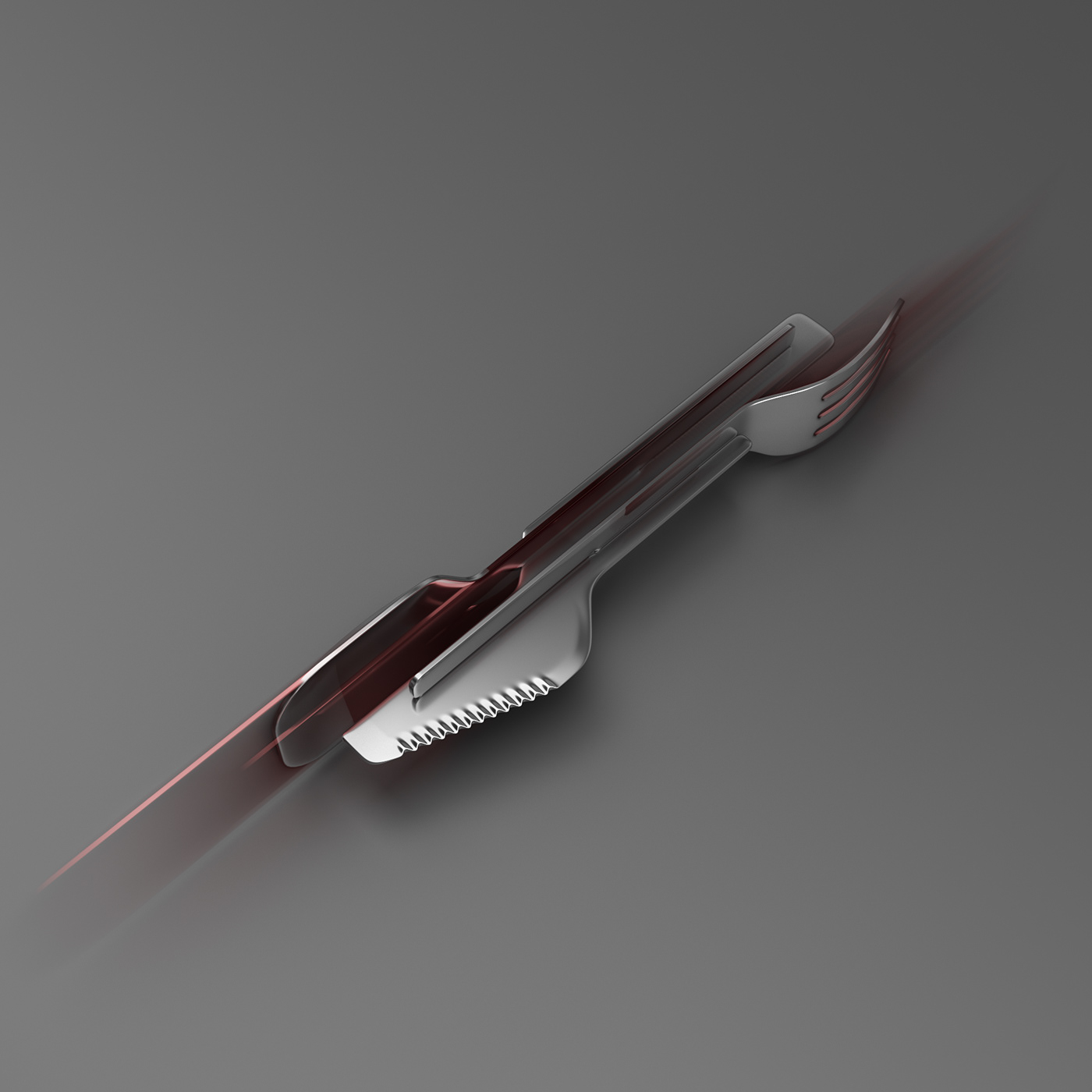 tableware，compact，hygiene，Fork knife spoon，