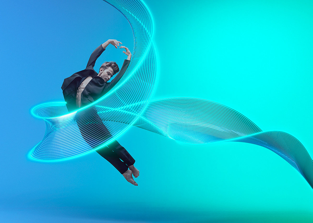 cgi，dancer，3d，sense of modernity，Photography，