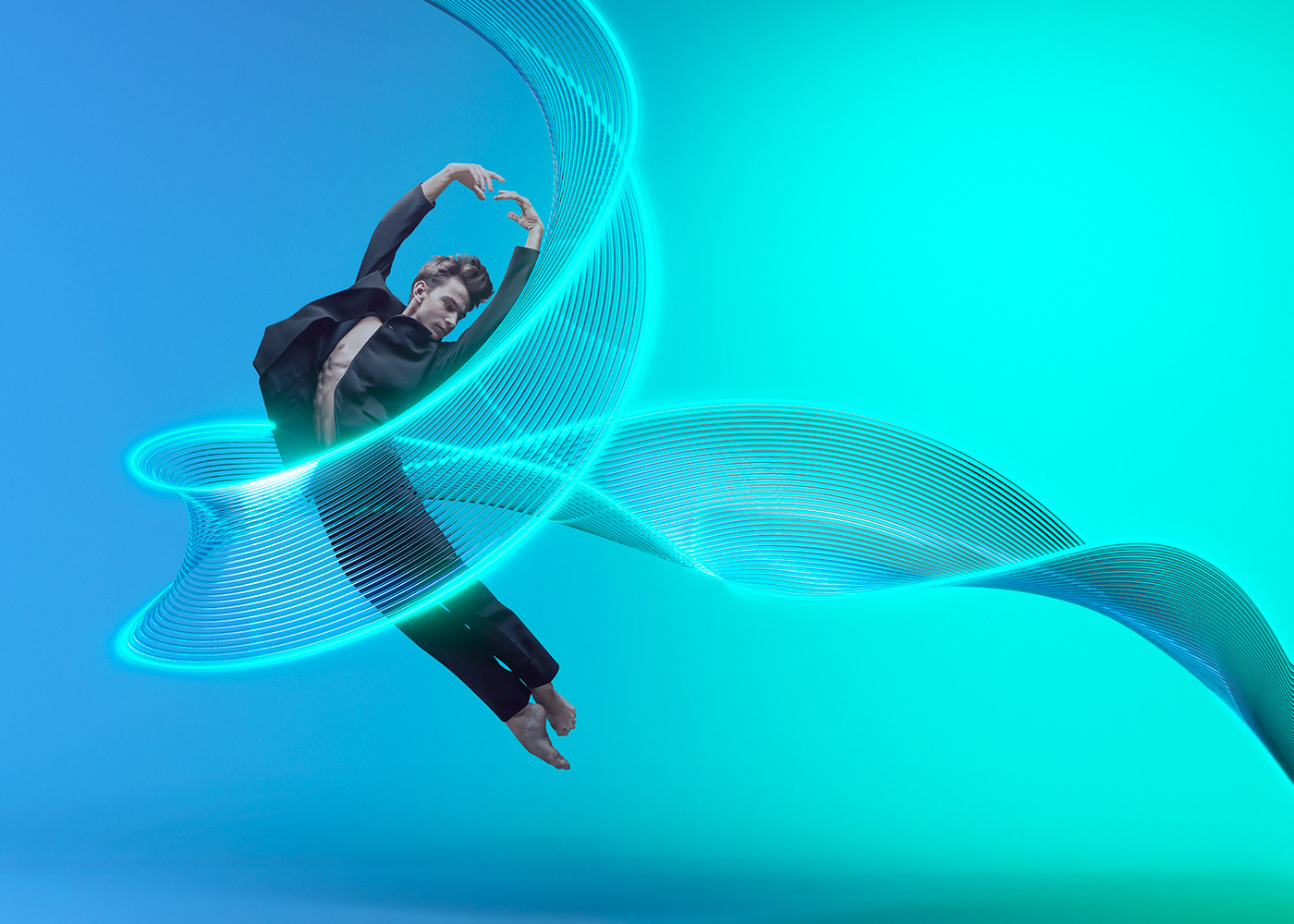 cgi，dancer，3d，sense of modernity，Photography，