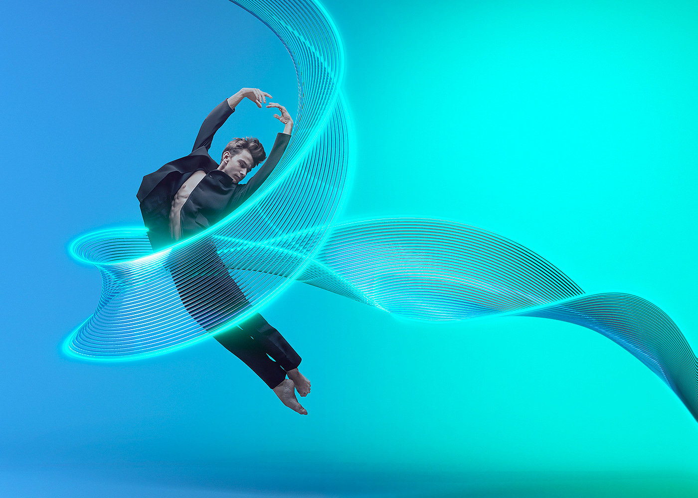 cgi，dancer，3d，sense of modernity，Photography，