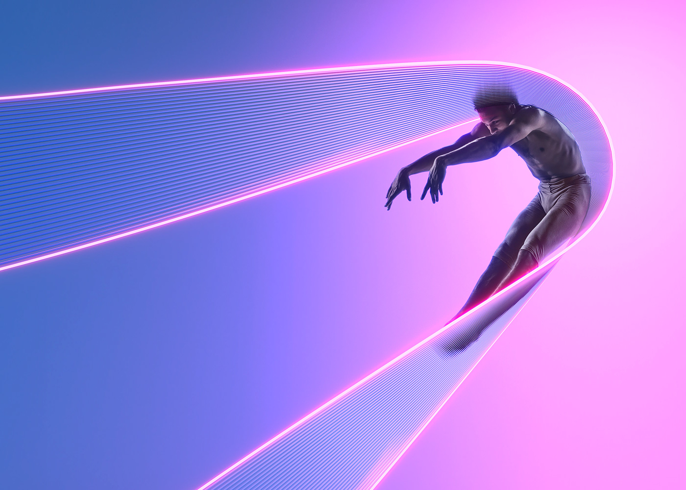 cgi，dancer，3d，sense of modernity，Photography，