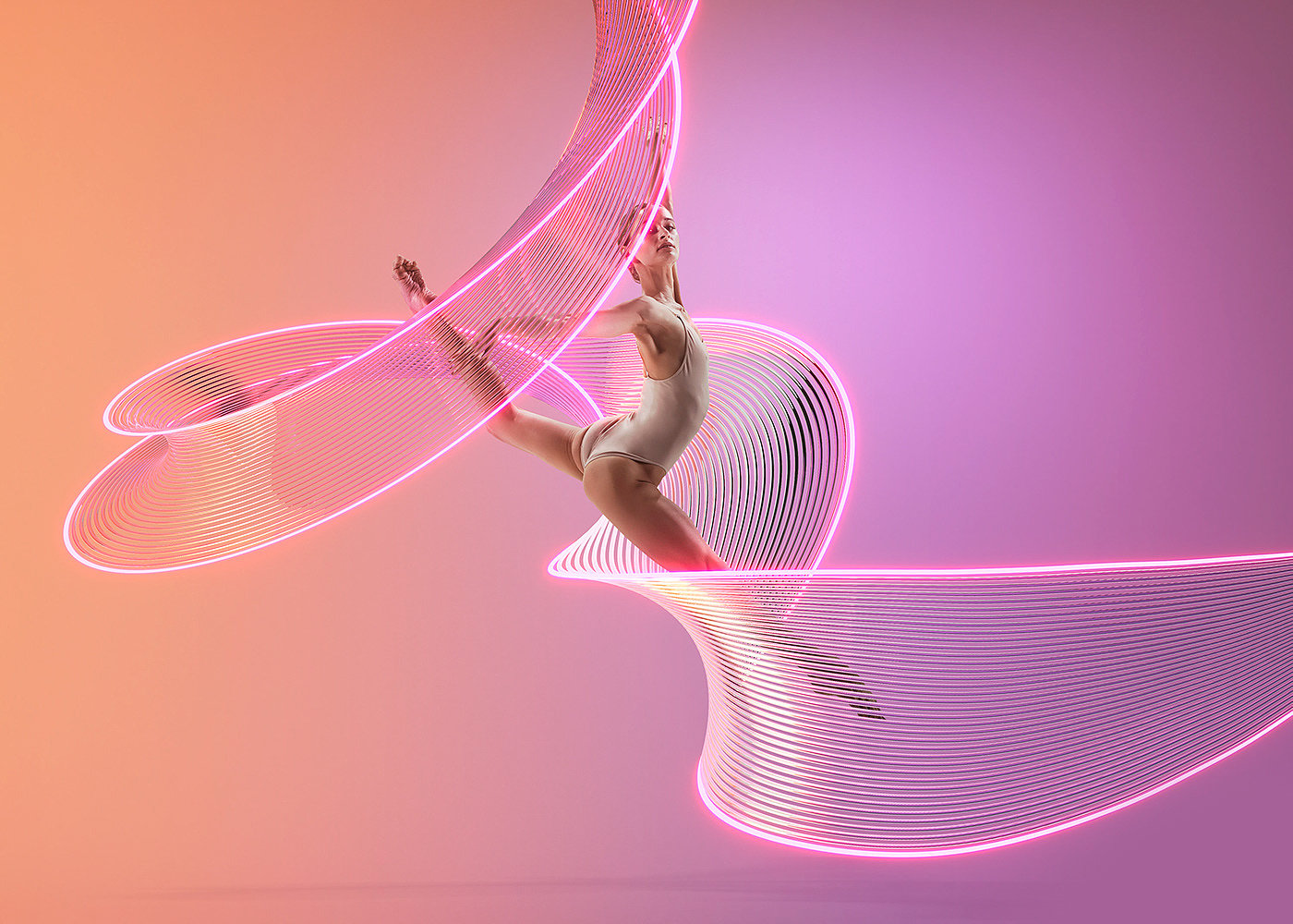 cgi，dancer，3d，sense of modernity，Photography，