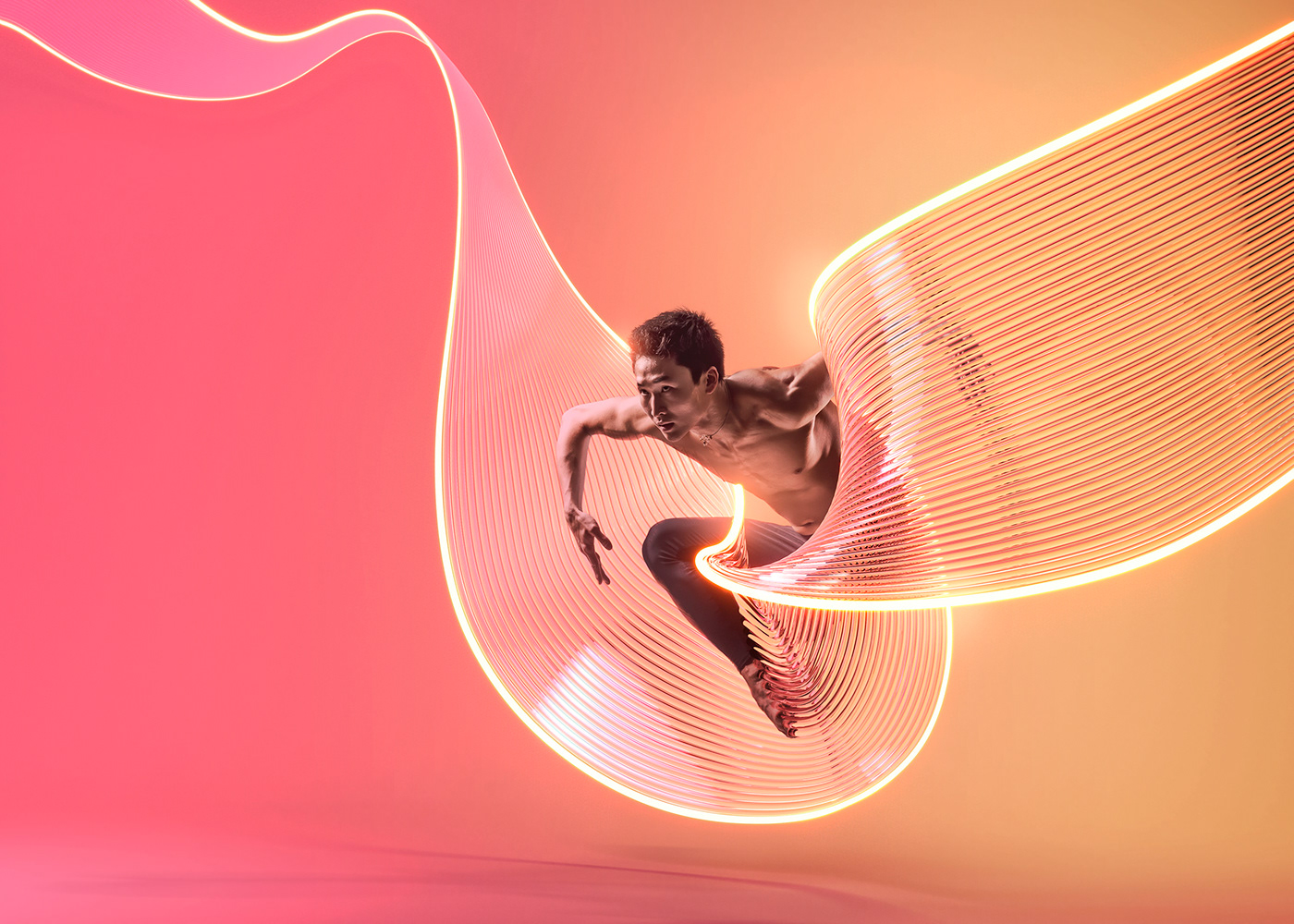 cgi，dancer，3d，sense of modernity，Photography，