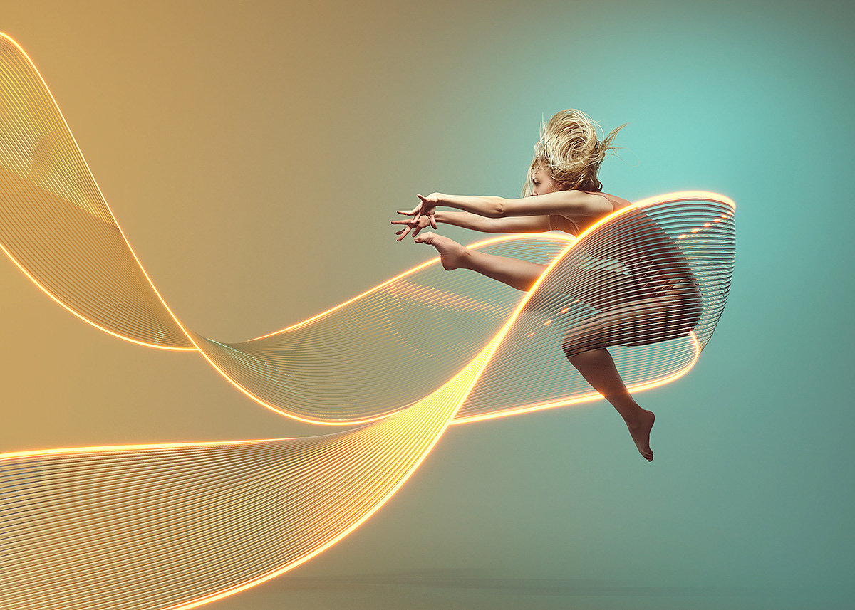 cgi，dancer，3d，sense of modernity，Photography，