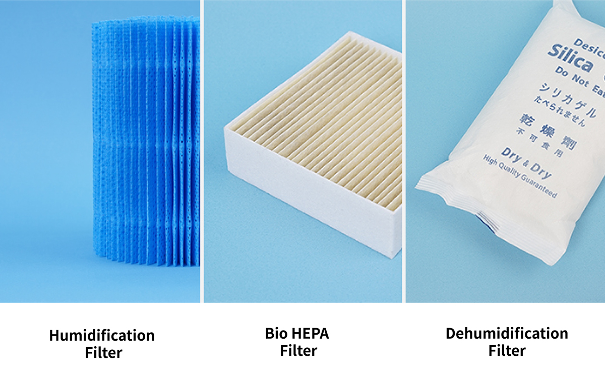 Dehumidifier，Humidifier，air cleaner，white，