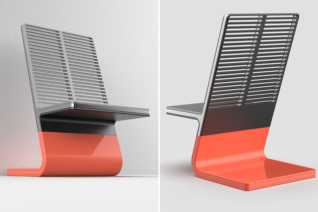 chair，esthetics，Simplicity，Braun Chair，Integrated，