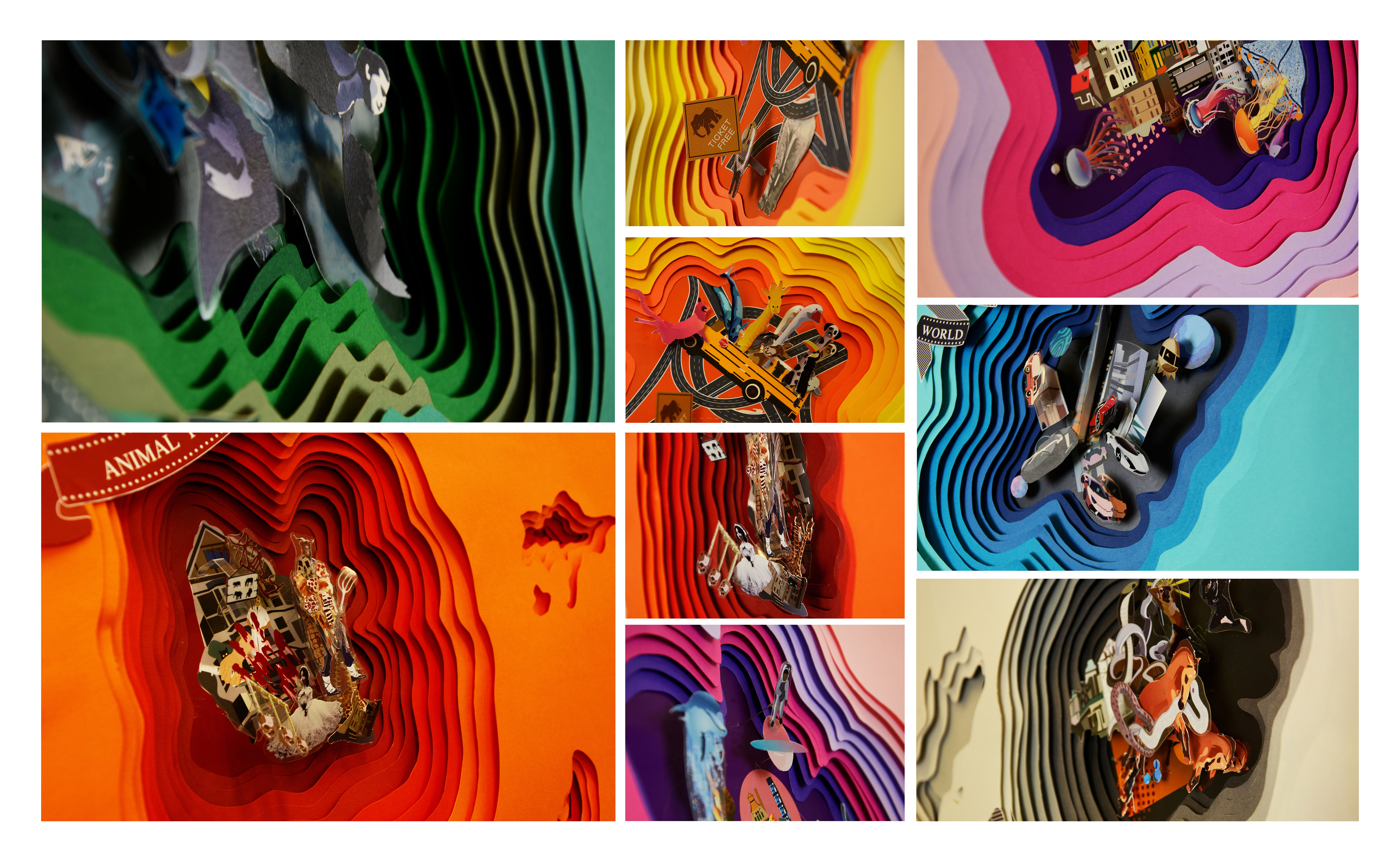 dream，Collage，Illustration，Special paper，device，manual，