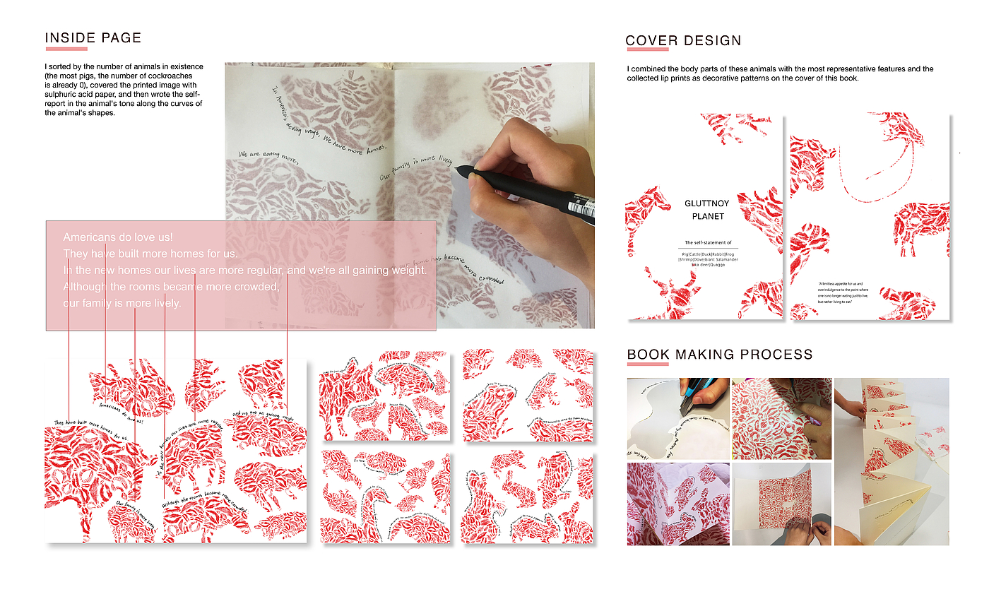 book，packing，lip print，bone，Positive and negative form，Hollowed out，device，