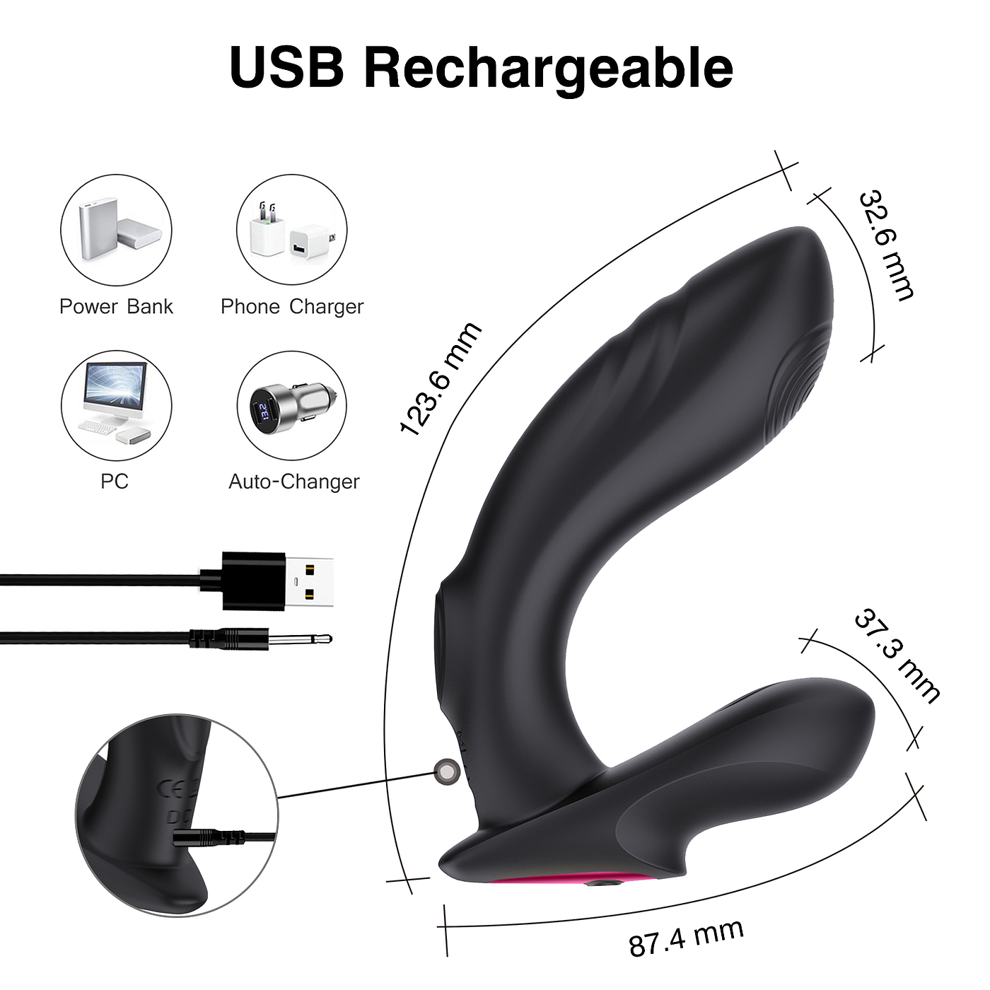 Prostate Massager，adult erotica products，