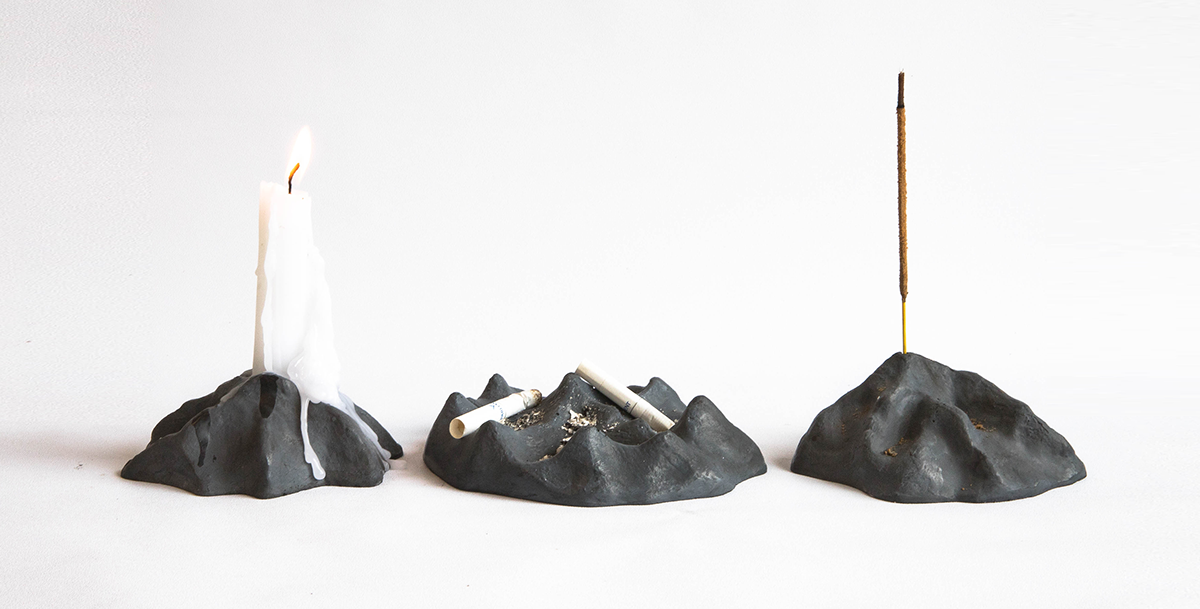 MOUNTAIN，ashtray，Candlestick，Incense burner，