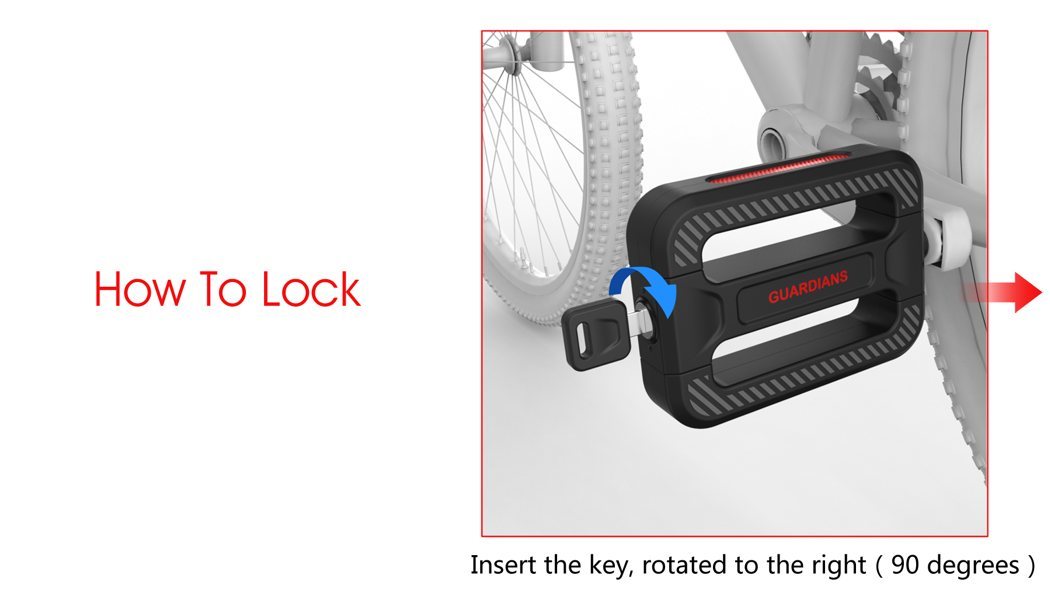 clever，Bicycle，lock，Design，originality，tool，