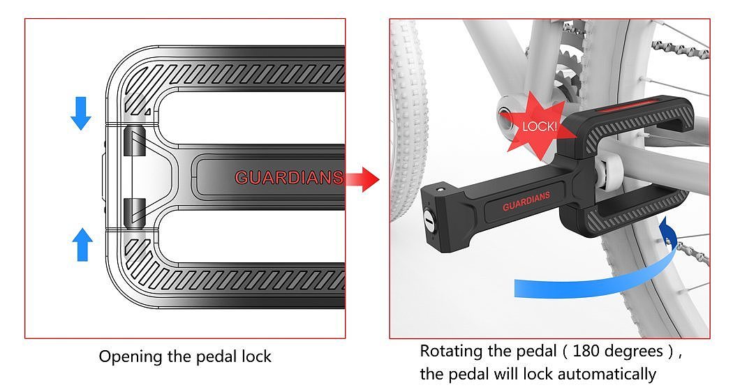 clever，Bicycle，lock，Design，originality，tool，