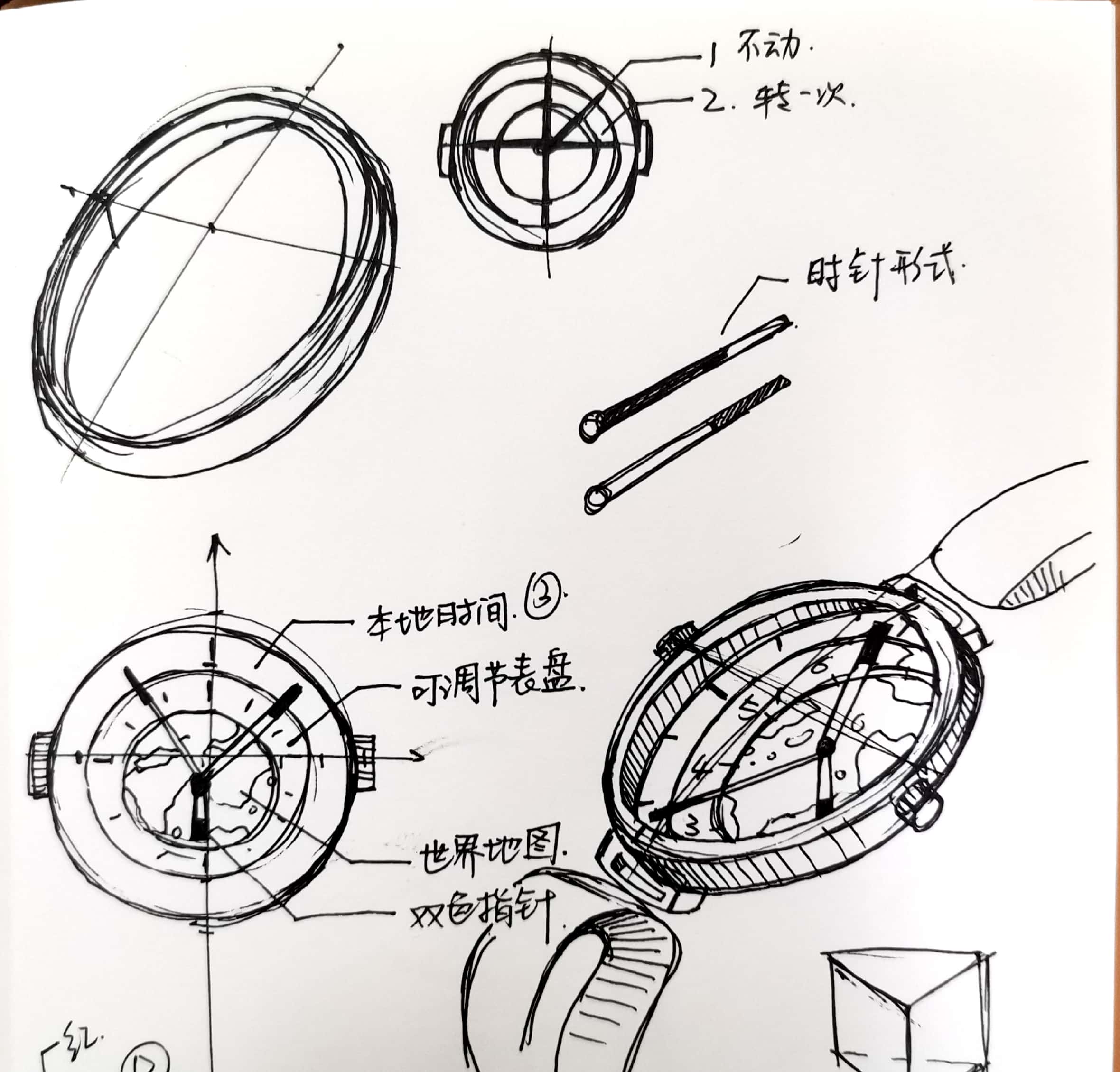 Wristwatch，fashion，