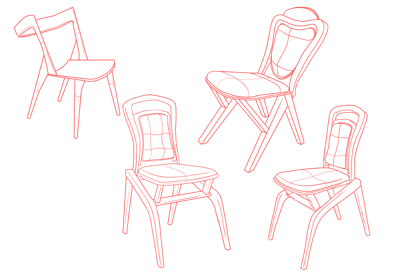 OTA，Wooden chair，woodiness，chair，furniture，