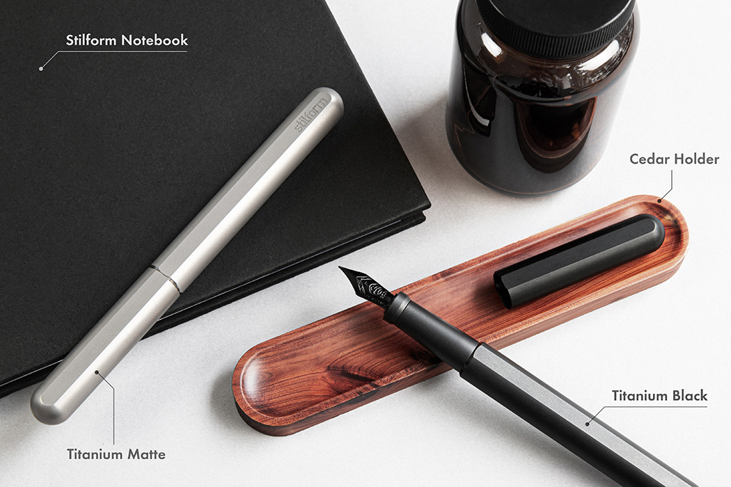 Pen，Titanium metal，black，